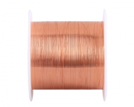 Enameled Copper Wire, 0.1mm×50m Magnet Winding Wire Transformer Insulated Copper Coil, Withstand Voltage 3000-5000V